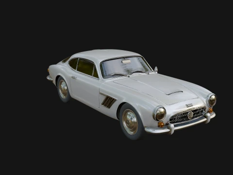 Vintage Sports Coupe Model Design 1 - 3D Print Model 3D Print Model
