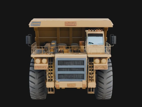 Dump Truck Model Design 10 - 3D Print Model 3D Print Model