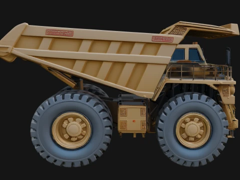 Dump Truck Model Design 10 - 3D Print Model 3D Print Model