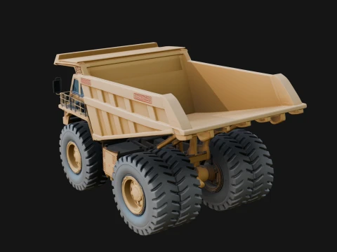 Dump Truck Model Design 10 - 3D Print Model 3D Print Model