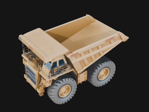 Dump Truck Model Design 10 - 3D Print Model 3D Print Model