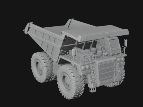 Dump Truck Model Design 10 - 3D Print Model 3D Print Model
