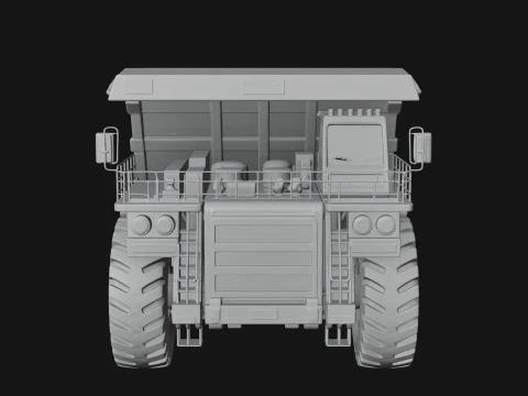 Dump Truck Model Design 10 - 3D Print Model 3D Print Model