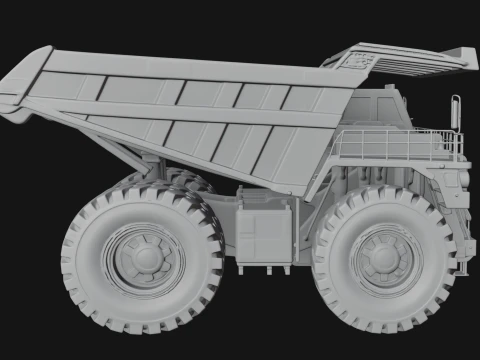 Dump Truck Model Design 10 - 3D Print Model 3D Print Model