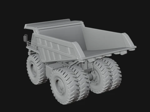 Dump Truck Model Design 10 - 3D Print Model 3D Print Model
