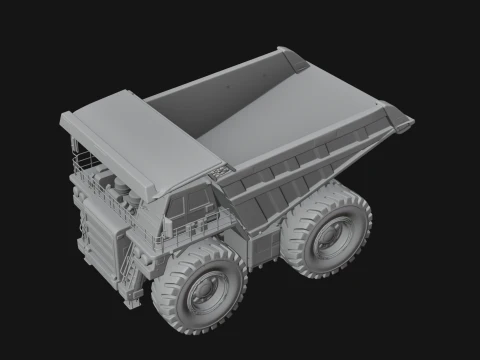 Dump Truck Model Design 10 - 3D Print Model 3D Print Model