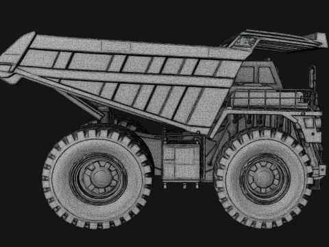 Dump Truck Model Design 10 - 3D Print Model 3D Print Model