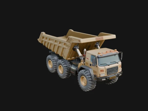 Dump Truck Model Design 11 - 3D Print Model 3D Print Model