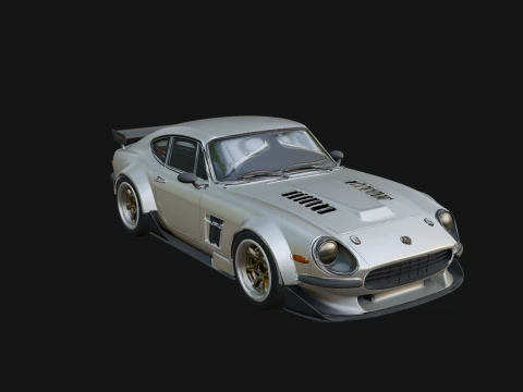 Classic Muscle Car Model Design 11 - 3D Print Model 3D Print Model