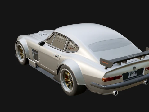 Classic Muscle Car Model Design 11 - 3D Print Model 3D Print Model