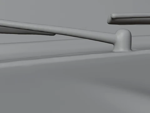 Classic Muscle Car Model Design 11 - 3D Print Model 3D Print Model