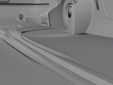 Classic Muscle Car Model Design 11 - 3D Print Model 3D Print Model