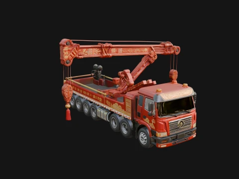 Tow Truck Model Design 11 - 3D Print Model 3D Print Model