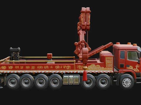 Tow Truck Model Design 11 - 3D Print Model 3D Print Model