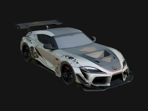 Racing Sports Car Model Design 14 - 3D Print Model 3D Print Model