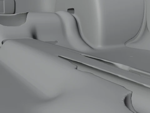 Vintage Sports Coupe Model Design 2 - 3D Print Model 3D Print Model