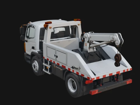 Tow Truck Model Design 12 - 3D Print Model 3D Print Model