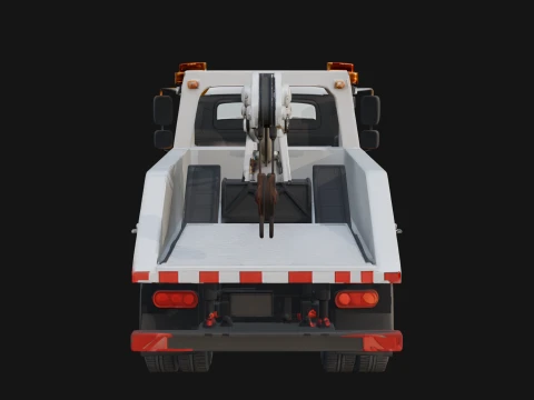 Tow Truck Model Design 12 - 3D Print Model 3D Print Model