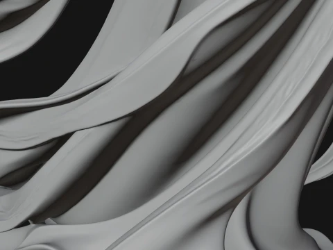 Floating Ghost Statue Design 2 - 3D Print Model 3D Print Model