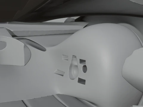 Concept Hypercar Model Design 7 - 3D Print Model 3D Print Model