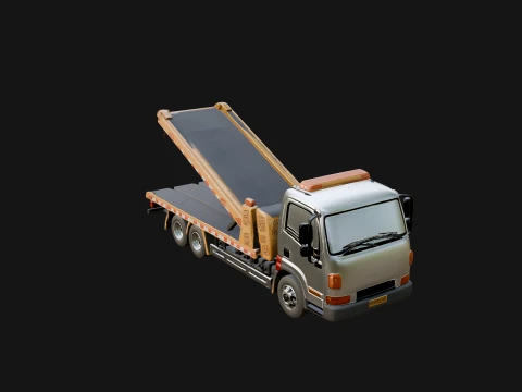 Tow Truck Model Design 13 - 3D Print Model 3D Print Model
