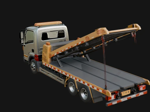 Tow Truck Model Design 13 - 3D Print Model 3D Print Model