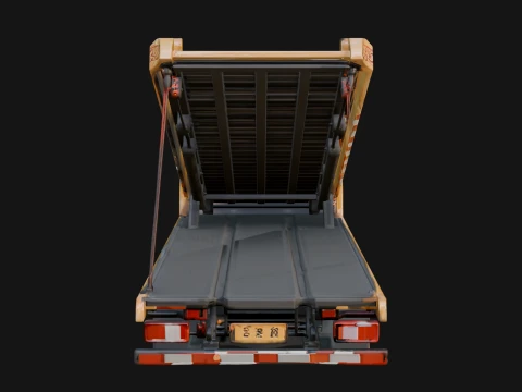 Tow Truck Model Design 13 - 3D Print Model 3D Print Model