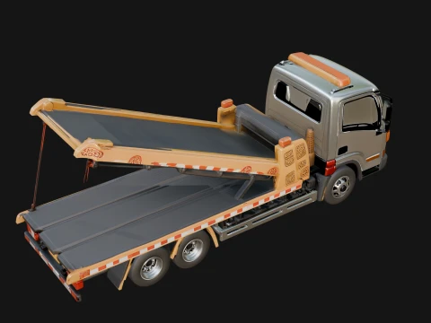 Tow Truck Model Design 13 - 3D Print Model 3D Print Model
