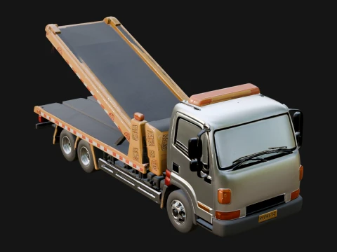 Tow Truck Model Design 13 - 3D Print Model 3D Print Model