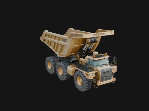 Dump Truck Model Design 13 - 3D Print Model 3D Print Model