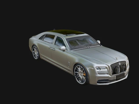 Luxury Sedan Car Model Design 3 - 3D Print Model 3D Print Model