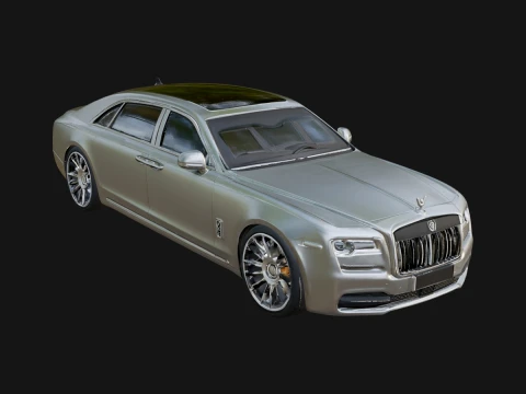 Luxury Sedan Car Model Design 3 - 3D Print Model 3D Print Model