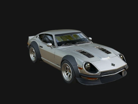 Classic Muscle Car Model Design 13 - 3D Print Model 3D Print Model