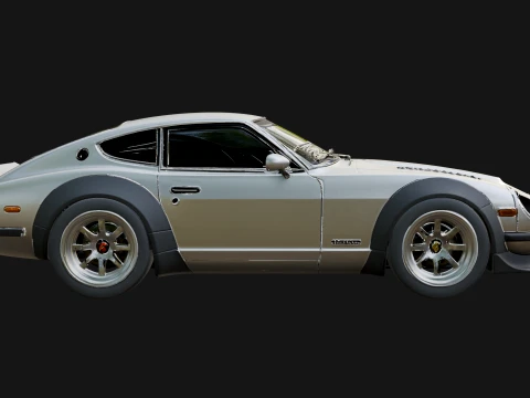 Classic Muscle Car Model Design 13 - 3D Print Model 3D Print Model