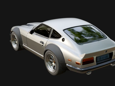 Classic Muscle Car Model Design 13 - 3D Print Model 3D Print Model