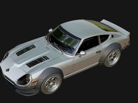 Classic Muscle Car Model Design 13 - 3D Print Model 3D Print Model