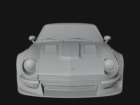 Classic Muscle Car Model Design 13 - 3D Print Model 3D Print Model