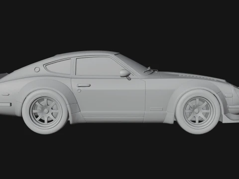 Classic Muscle Car Model Design 13 - 3D Print Model 3D Print Model