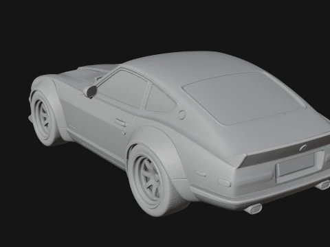 Classic Muscle Car Model Design 13 - 3D Print Model 3D Print Model