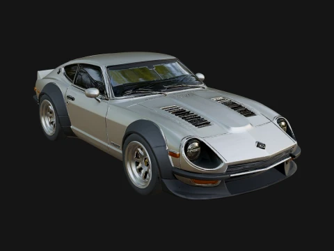 Classic Muscle Car Model Design 13 - 3D Print Model 3D Print Model