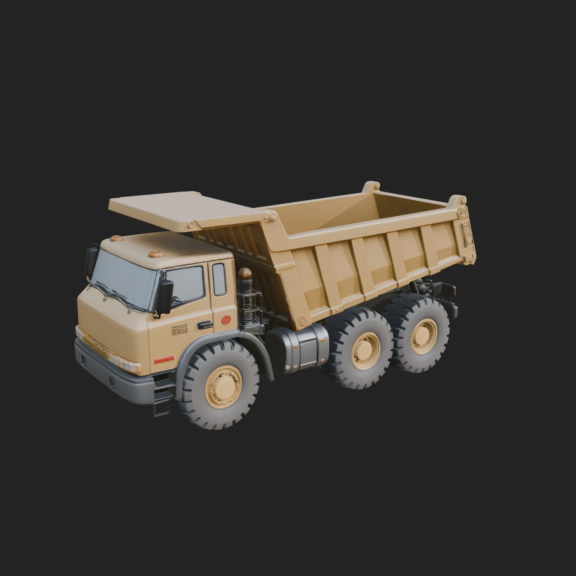 Dump Truck Model Design 14 - 3D Print Model 3D Print Model .c4d .max .obj .3ds .fbx .stl .blend 