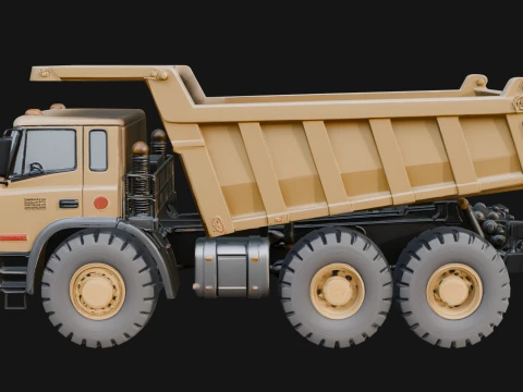 Dump Truck Model Design 14 - 3D Print Model 3D Print Model