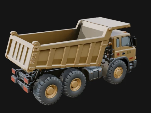 Dump Truck Model Design 14 - 3D Print Model 3D Print Model