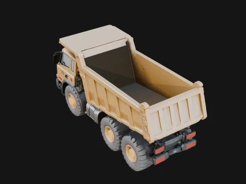 Dump Truck Model Design 14 - 3D Print Model 3D Print Model