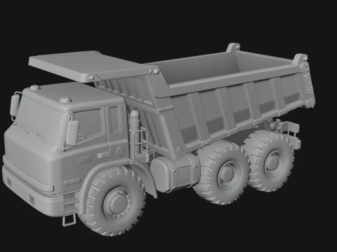 Dump Truck Model Design 14 - 3D Print Model 3D Print Model