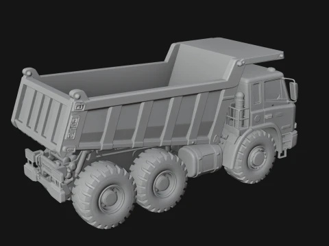 Dump Truck Model Design 14 - 3D Print Model 3D Print Model