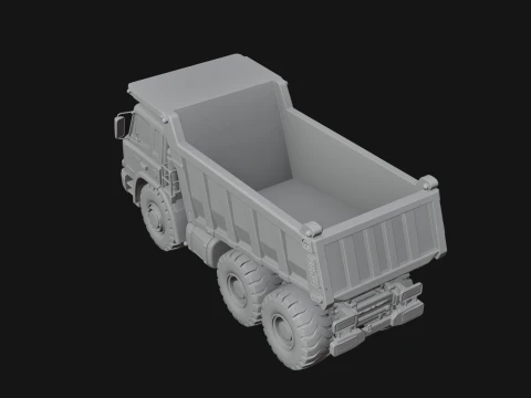 Dump Truck Model Design 14 - 3D Print Model 3D Print Model