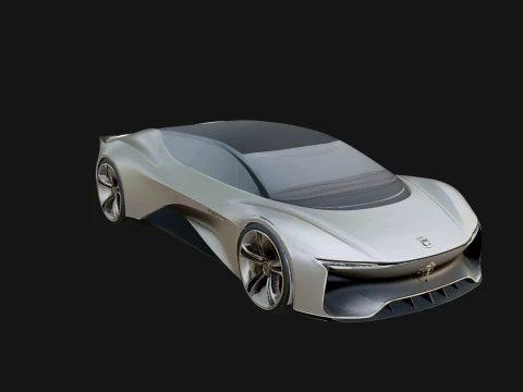 Concept Hypercar Model Design 11 - Modello di stampa 3D Modello di stampa 3D