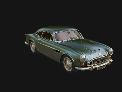 ビンテージ スポーツ クーペ モデル デザイン 3 - 3D プリント モデル 3Dプリントモデル