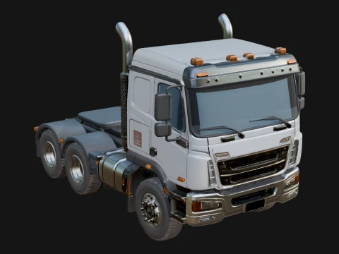 Modelontwerp van semi-vrachtwagen 14 - 3D-printmodel 3D printmodel